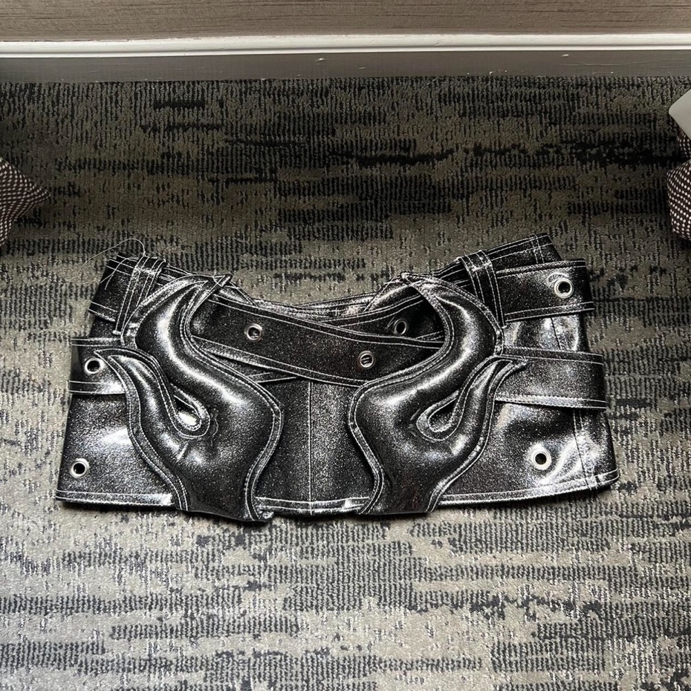 GODBODY by Angle Walker Black Mini Skirt
